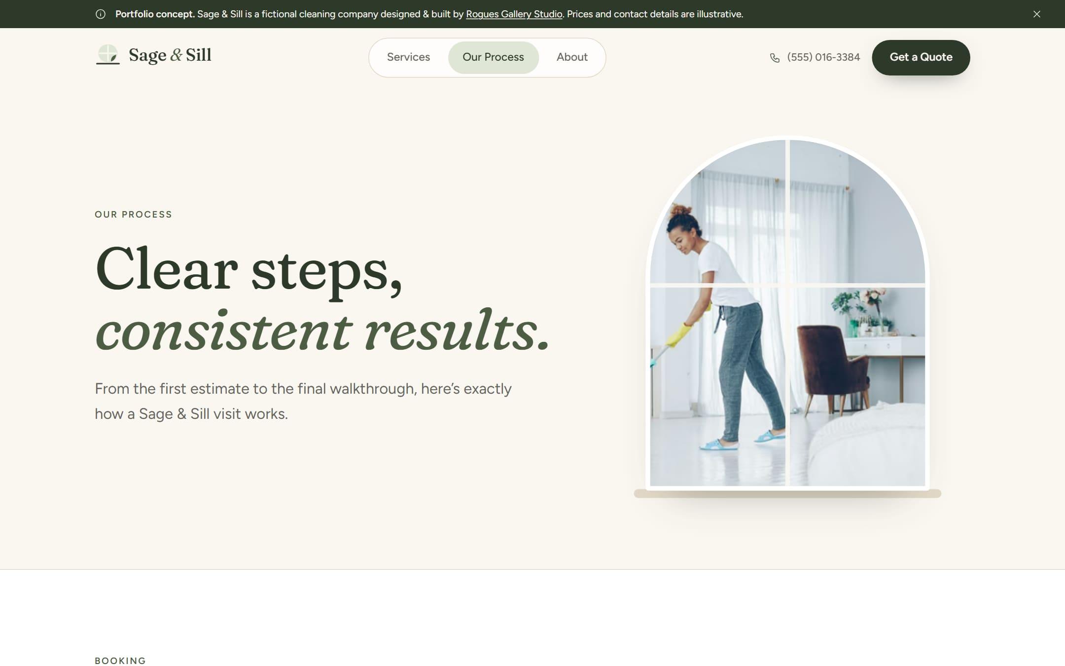 Sage & Sill step-by-step cleaning process